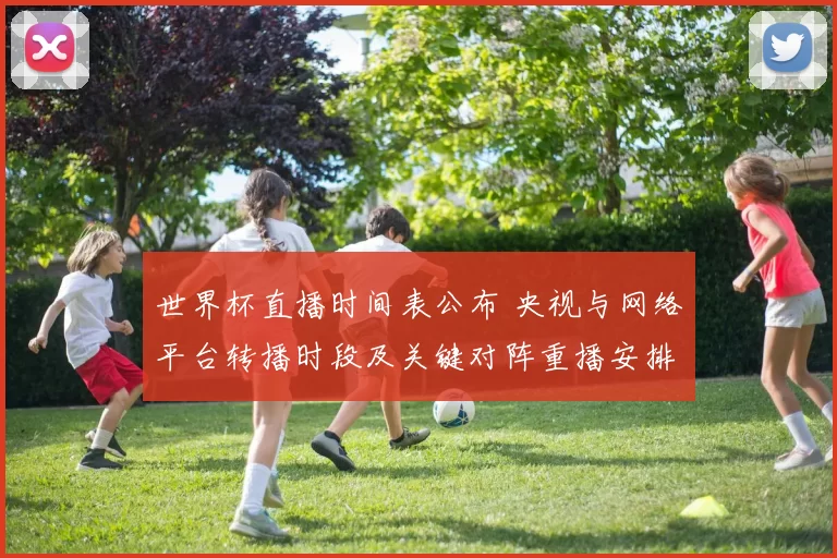 世界杯直播时间表公布 央视与网络平台转播时段及关键对阵重播安排