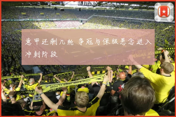 意甲还剩几轮 争冠与保级悬念进入冲刺阶段