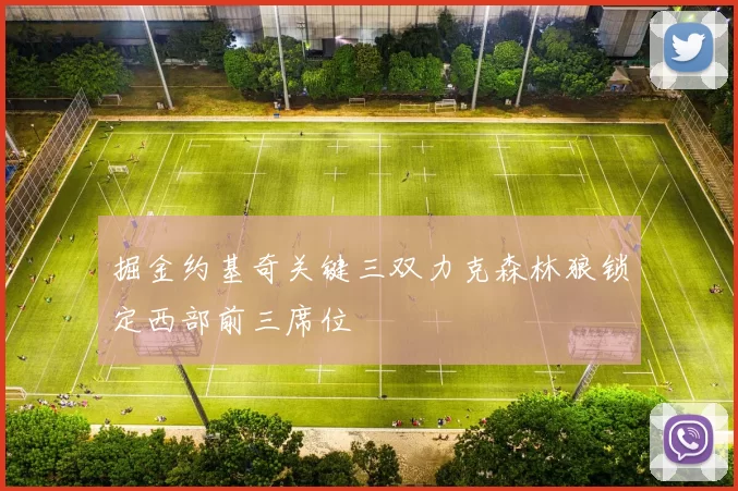 掘金约基奇关键三双力克森林狼锁定西部前三席位